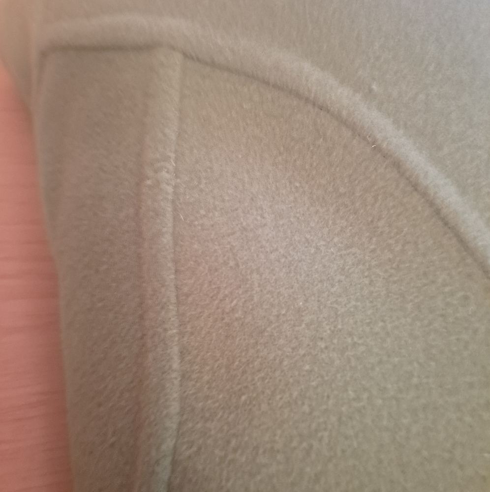 Etcetera Wool Blend Button Up Classic Solid Green… - image 4